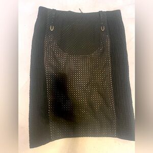 Byron Lars Dark Green Skirt